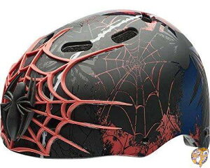 ディズニー マーベル スパイダーマン ハードシェル ヘルメット 子供用 自転車 キッズ キャラクター プロテクター ベル BELL