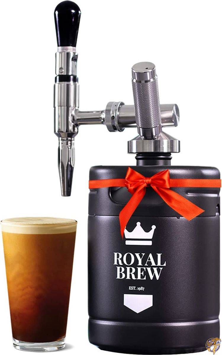 【最大1000円クーポン！スーパーセール】Royal Brew ナイトロコールドブリューコーヒー ナイトロコーヒー アイスコーヒー ニトロコーヒー ドラフトコーヒー コーヒーメーカー