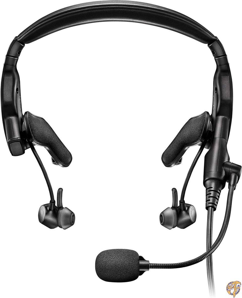 Bose Proflight Series 2 Aviation Headset with Bluetooth Connectivity, Dual Plug Cable, Black, ボーズ 航空用ヘッドセット