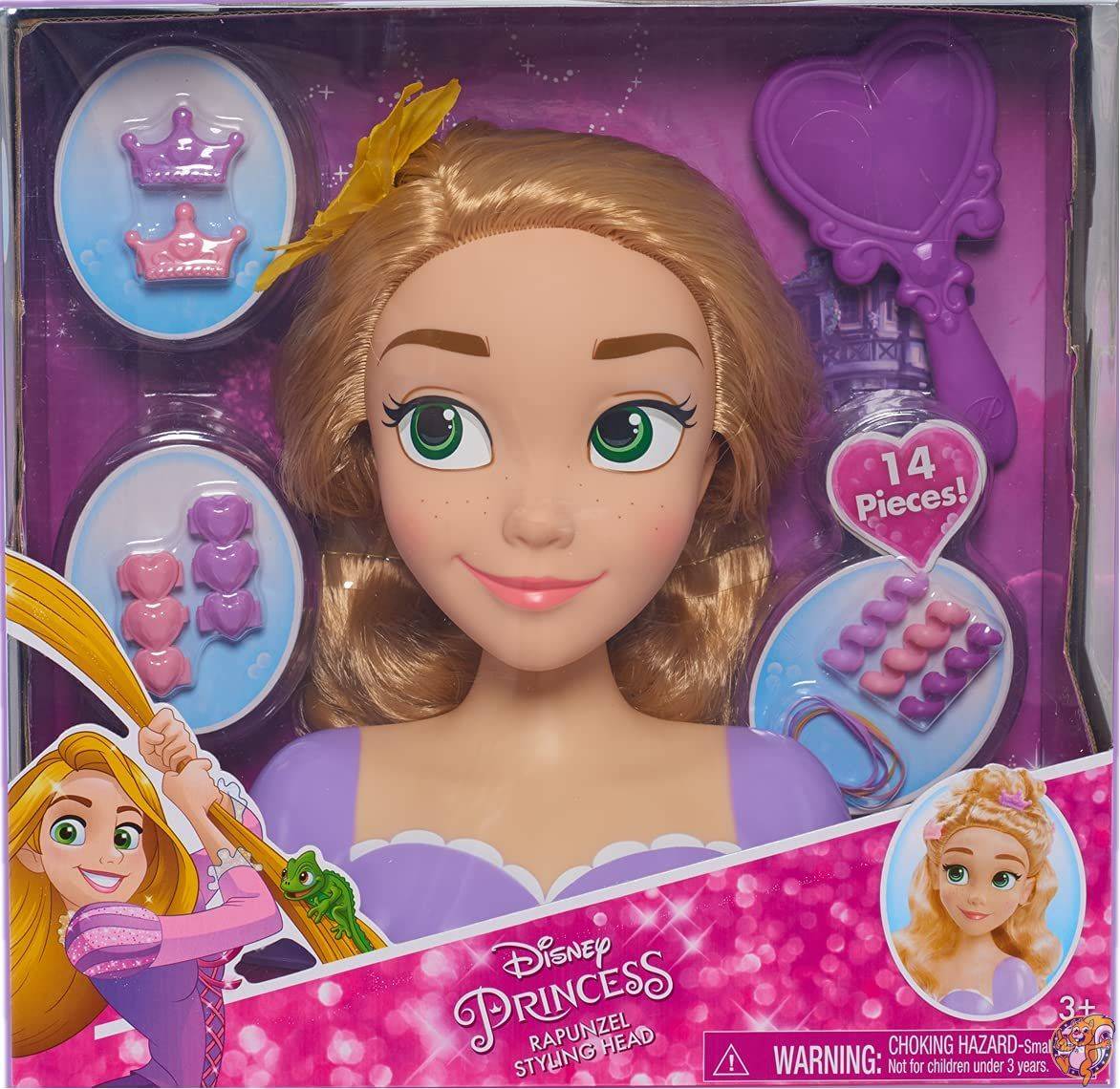 fBYj[vZX X^COwbh vcF Disney Princess Rapunzel Styling Head et et wACN Ȃ肫 AJA