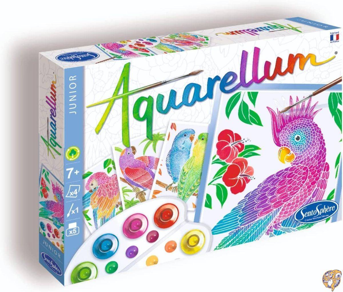 Aquarell-Malerei - Aquarellum Junior Papageien