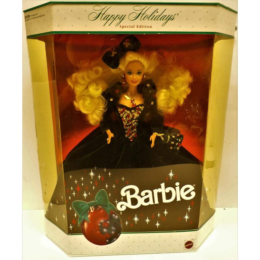 }e nbs[zf[ o[r[h[ NX}X Mattel Happy Holidays Barbie Christmas 1996