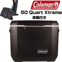 コールマン クーラーボックス coleman 50QT XTREME ホイールクーラー ブラック 車輪付き エクストリーム ハードクーラー 日本未発売