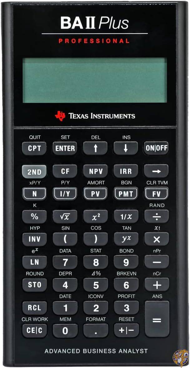 Texas Instruments BA II Plus Professional Financial Calculator [並行輸入品]