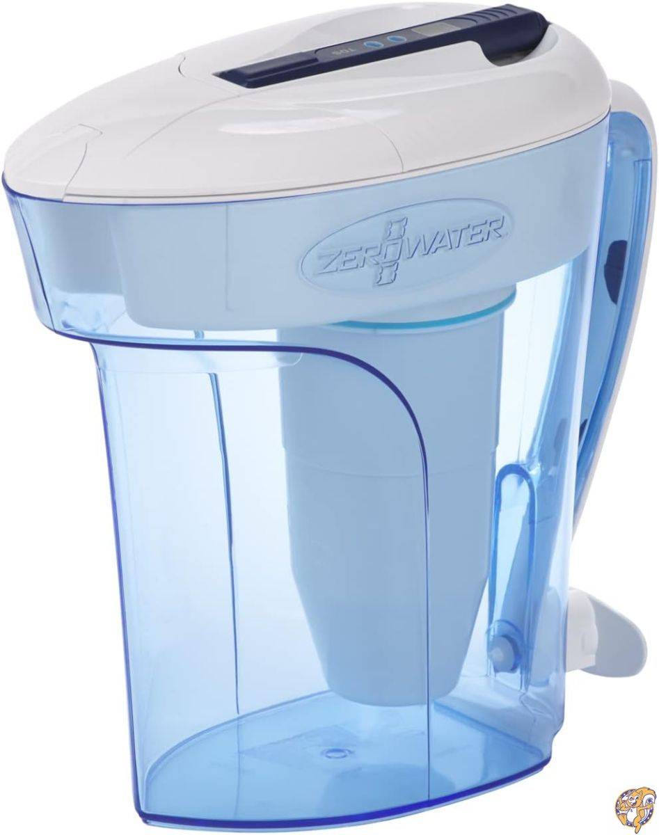 ZeroWater 12 Cup Pitcher with Free Water Quality Meter 141［並行輸入］