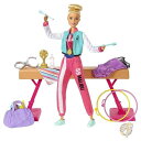 ※ブラウザ上と実際のカラーは異なる場合がございます。 予めご了承ください。関連商品エバーアフターハイEver After High Darling Ch...[モンスターハイ]Monster High Great Scarrie...[バービー]Barbie Fashionistas Ken Doll ...18,330円18,227円18,047円Cry Babies (クライベイビー) Tina ティナ ドール 赤...アナと雪の女王2 エルサ、アナ＆オラフ デラックスファッションドールセ...LOLサプライズ! おもちゃ クイーンズ ミス ディバイン ドール 着...19,184円17,546円16,826円バービー・ザ・ムービー ドール 着せ替え人形 マーゴット ロビー おも...バービー 着せ替え人形 2個 キャンプ テントセット 子供用おもちゃ ...[エバーアフターハイ]Ever After High Dragon G...15,958円16,006円15,200円バービー 着せ替え人形 体操選手 プレイセット 子供用おもちゃ GJM72 Barbie バービー Barbie バービー バービー 着せ替え人形 体操選手 プレイセット 子供用おもちゃ 型番： GJM72 サイズ：6.9x38x28.9cm ・バービー体操選手プレイセットでごっこ遊びが楽しめます！ ・メタリックなレオタードを着たバービーとレオタード、ウォームアップ スーツ、シューズ、タオル、スナック、ジム バッグが揃った体操トレーニングセットです、 ・平均台、リング2つ、回転クリップ、パフォーマンス用のクラブ2つが付属します。 ・バービーに回転クリップを取り付けると回ったり、体操の動きをします。 ・バービー体操選手プレイセットで、想像力を養いながらごっこ遊びを楽しめます。