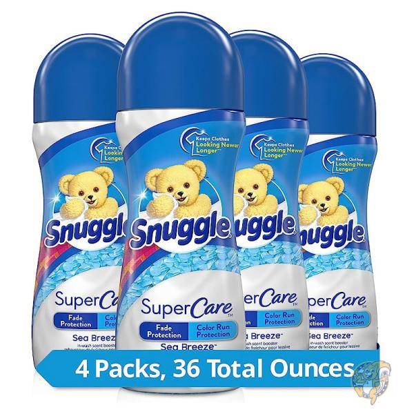 Snuggle スナグル ランドリー用品 スーパーケア 消臭ブースタービーズ 4個セット