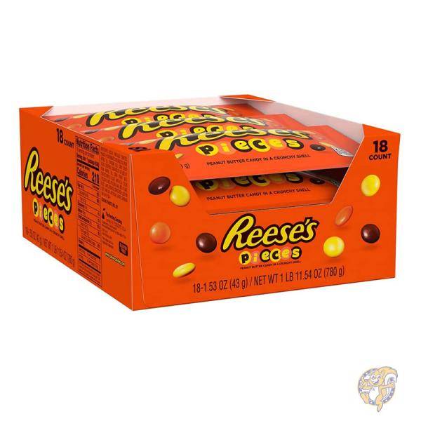 REESE'S Pieces リーシズピーシズ お菓子 ピーナッツバターキャンディ 18 個セット