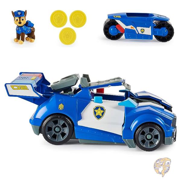 パウ パトロール チェイス 2-in-1 シティクルーザー フィギアセット 6060759 Paw Patrol