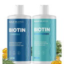 ビオチン シャンプー/コンディショナー セットヘアケア MH-Biotin-Set-1 Maple Holistics