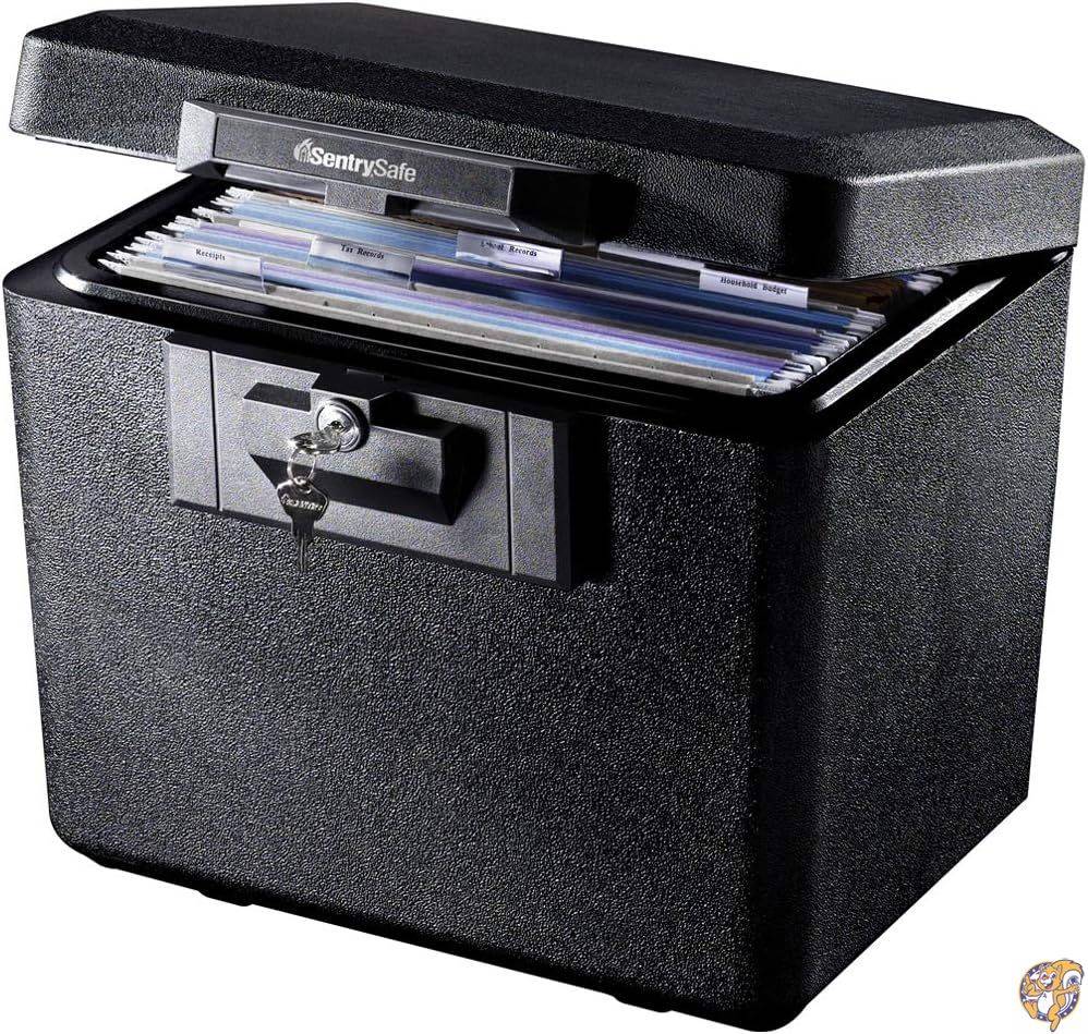 SentrySafe 1170BLK 1/2 Hour Fireproof Security File, 0.61 Cubic Feet, Black by [並行輸入品]