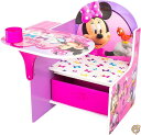 デルタ ディズニー ミニーマウス 一体型 チェアーデスク 女の子 3歳から テーブル イス セット Delta tc85663mn [並行輸入品]