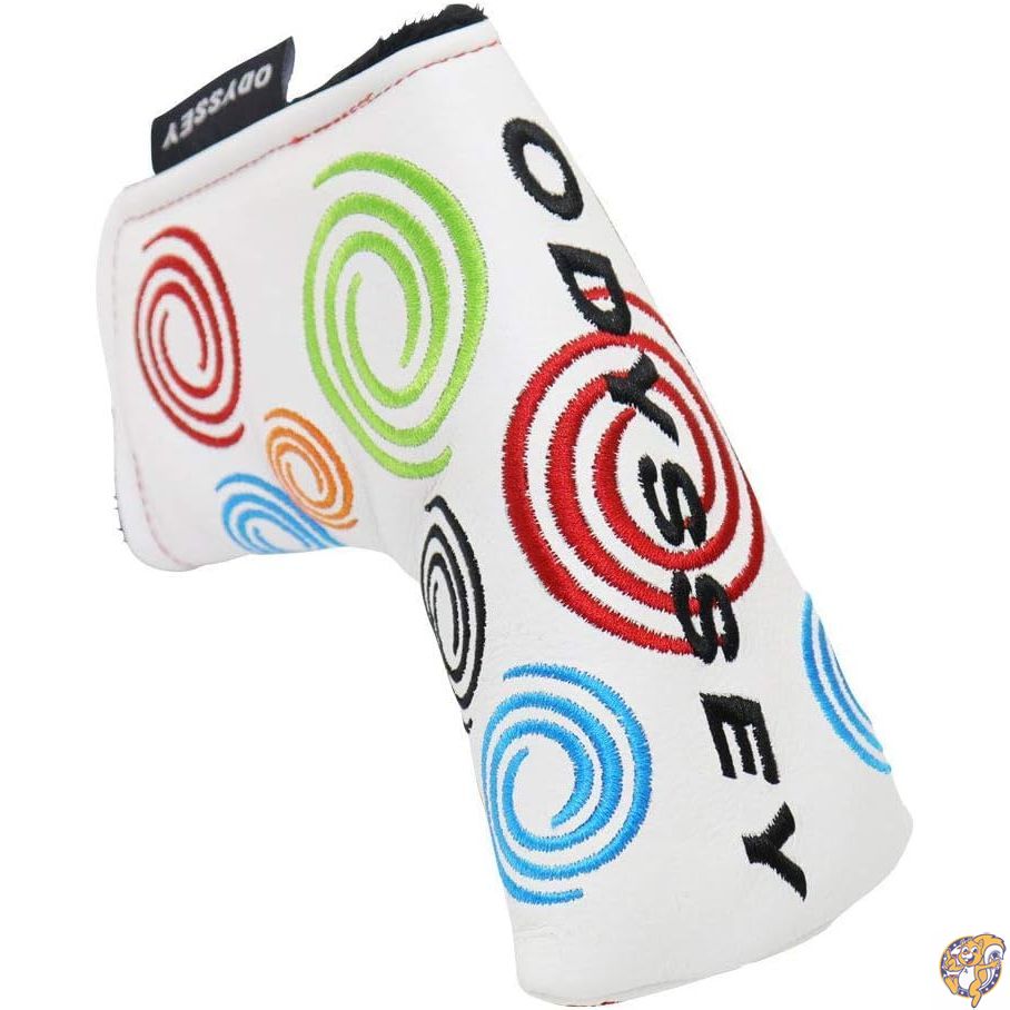 ODYSSEY （オデッセイ） TOUR SUPER SWIRL WHITE 限定 ブレード パターカバー 5518309 本革