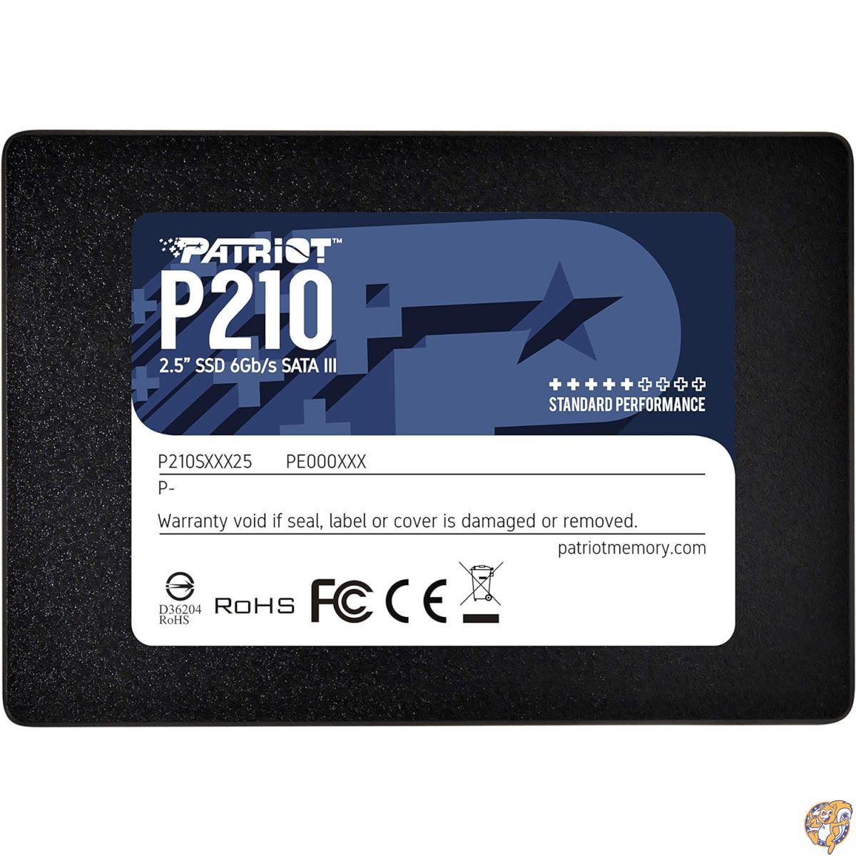 Patriot Memory P210 1TB SATA3 内蔵型SSD 6Gb/s 2.5インチ 7mm P210S1TB25