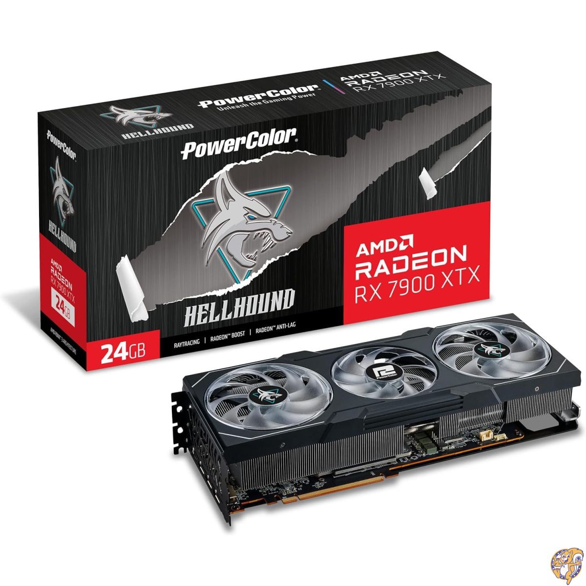 POWERCOLOR եåܡ AMD Radeon RX7900XTX GDDR6 24GB ܥǥ ڹŹʡ 24G-L/OC