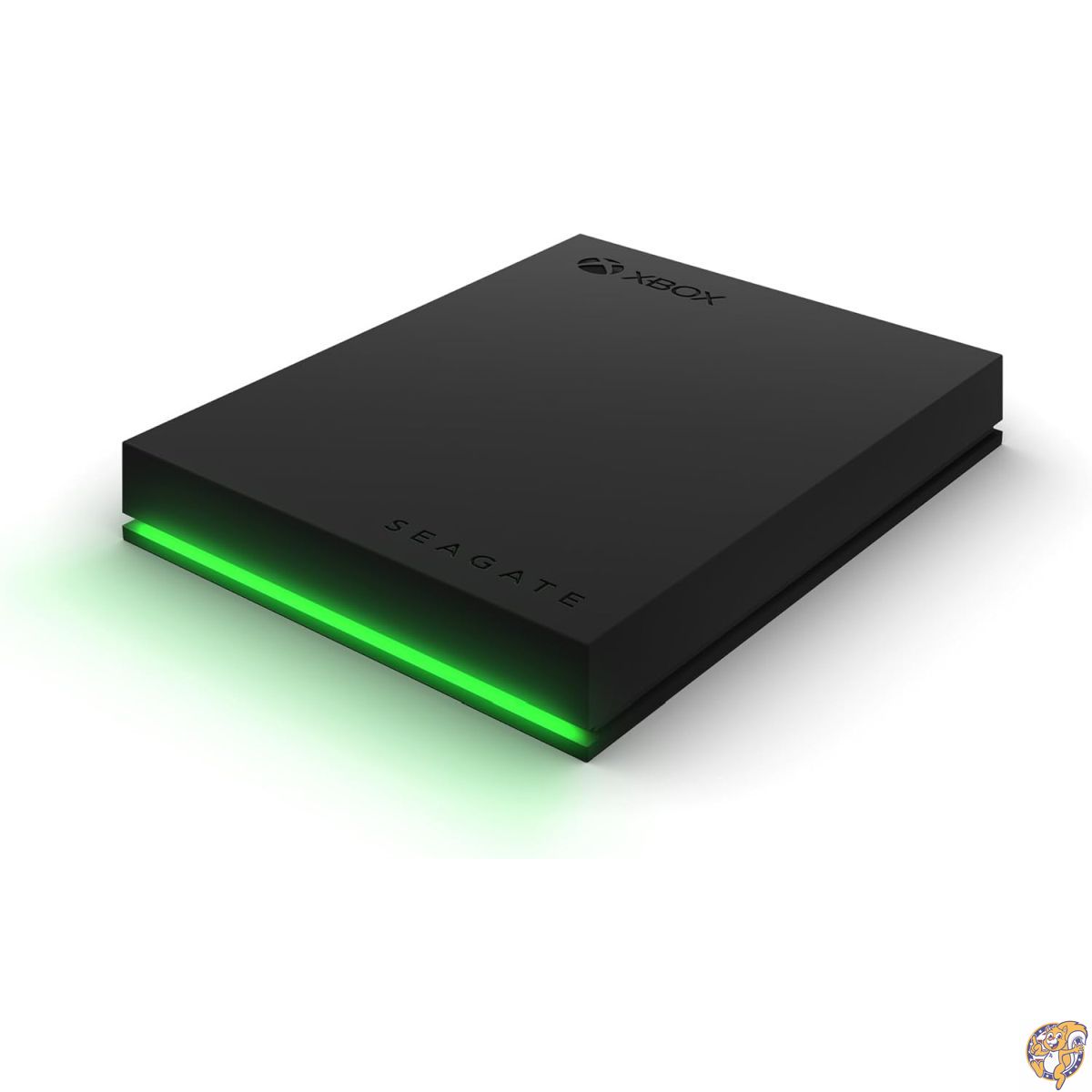 Seagate (シーゲイト) ゲーム用ドライブ Xbox用 4TB 外付け ハードドライブ ポータブル HDD - USB 3.2 Gen 1 ブラック グリーンLEDバー..