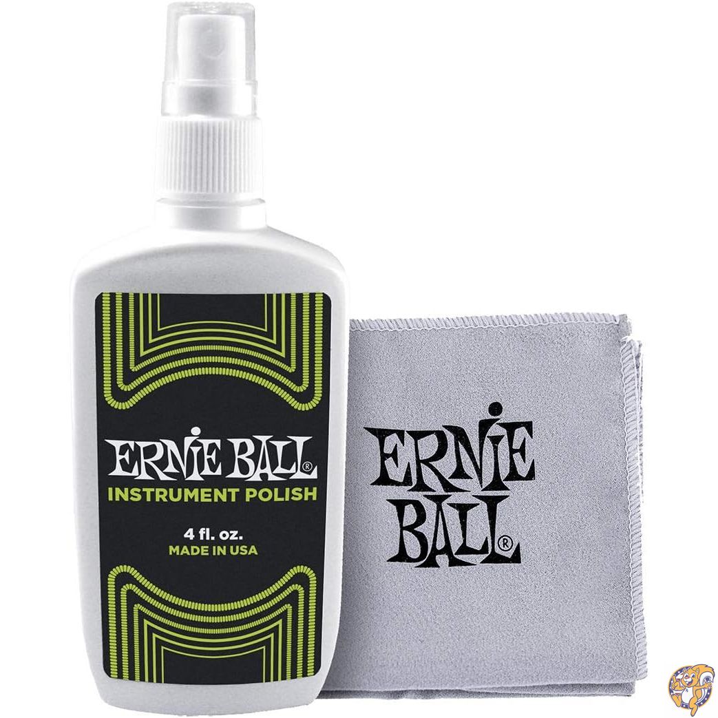 ERNIE BALL 4222 ڴ ݥå& POLISH WITH CLOTH