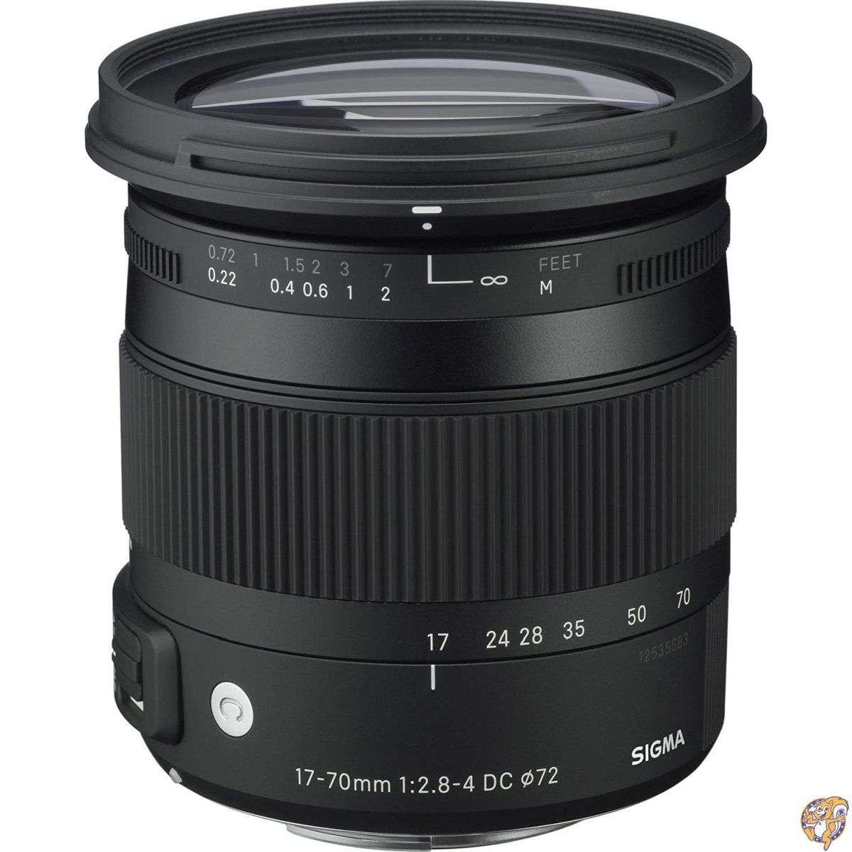 SIGMA 17-70mm F2.8-4 DC MACRO OS HSM | Contemporary C013 Canon EF-S}Eg APS-C/Super35