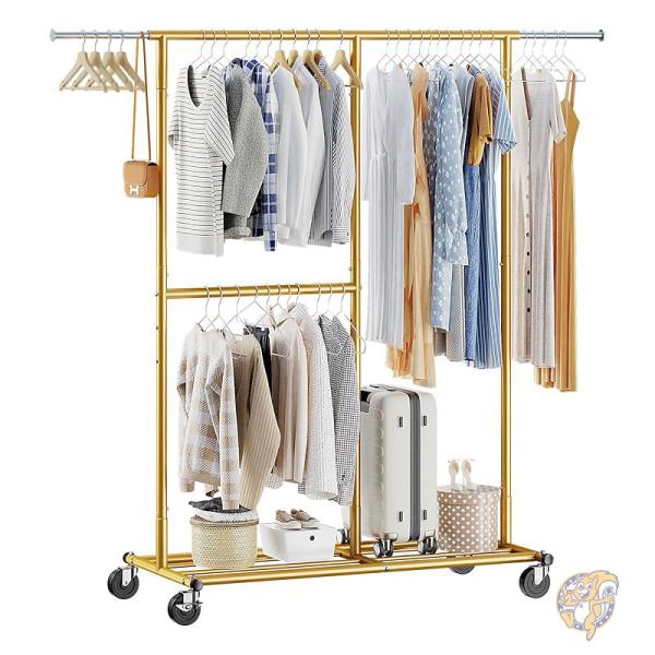 nK[bN ߗރbN ԗ֕t fBXvC CeA rolling clothes rack Raybee Cr[