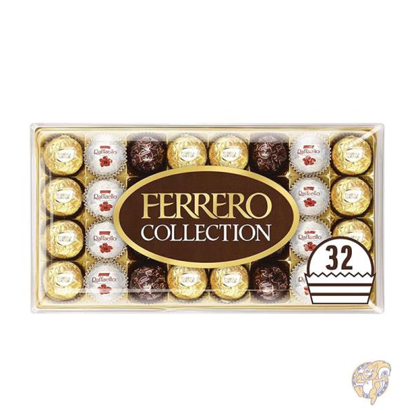 Ferrero Rocher フェレロ ロシェ チョコレート バレンタイン 義理チョコ 輸入チョコ コレクション ボール詰め合わせ 360g 105770984