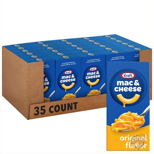 クラフト マック＆チーズ Kraft Mac & Cheese 電子レンジ対応 マカロニ&チーズ 189g 18個 21000671496