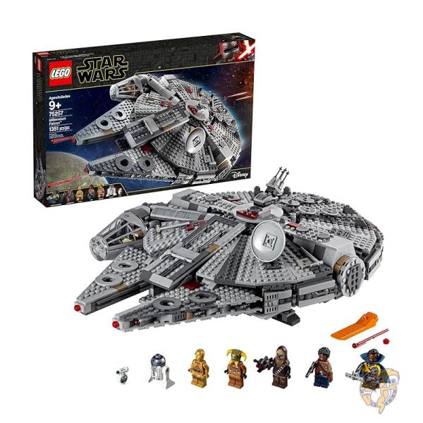 レゴ LEGO スターウォーズ ミレニアムファルコン 組み立てセット ミニフィギュア付き スターシップモデル 6251770