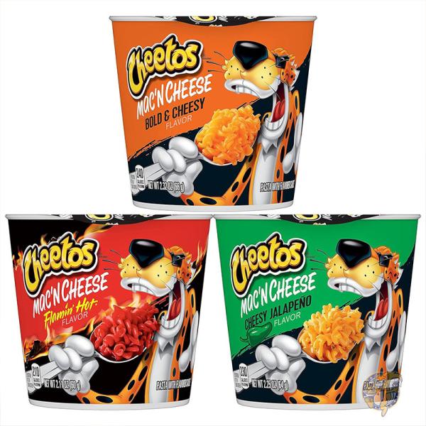 チートス Cheetos マカロニ アンド チーズ 3 フレーバー バラエティ パック (12 カップ) OZJONG