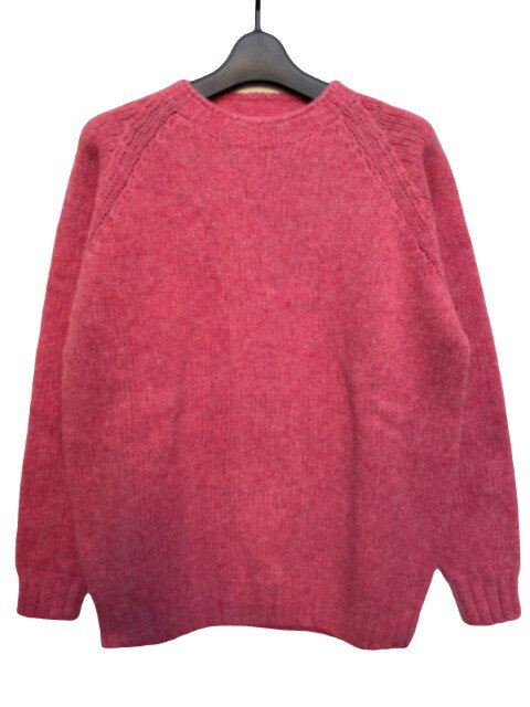 ハーレーオブスコットランド セーター メンズ HARLEY OF SCOTLANDハーレーオブスコットランドCHUNKY KNIT 100%WOOL rosebud