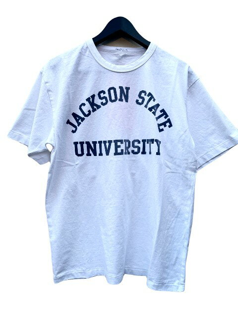 JACKSON MATISSEジャクソンマティスJACKSON STATE UNIVERSITY Tシャツ　white