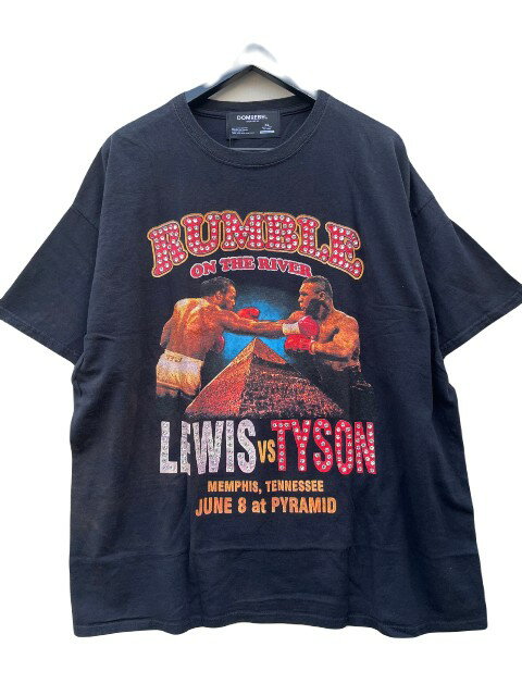 DOM REBELドムレーベルRUMBLE SWAROVSKI TEE black