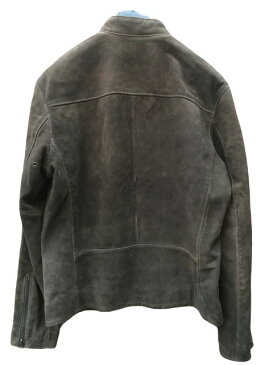 Polo Ralph Laurenラルフローレンスェードライダースジャケット grey