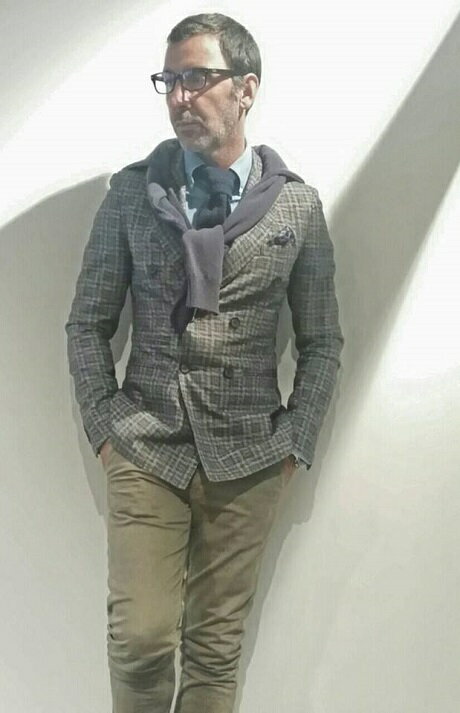 HAMAKI HO ハマキホ ダブルテーラードジャケット Size 46 楽天