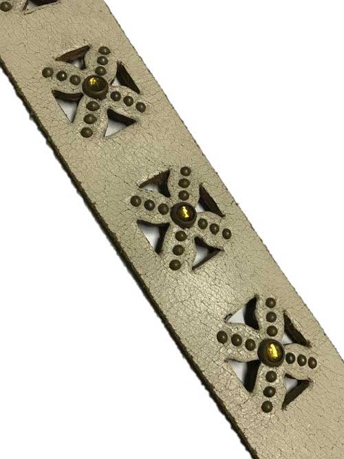 【送料無料】 ブルマリン レディース ベルト アクセサリー Belts White