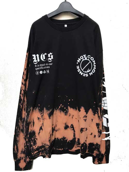 NCS NCS NOT COMMON SENSEノットコモンセンスCIRCLE LOGO L/S TEE