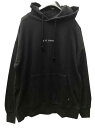 THRILLSスリルズMINIMAL THRILLS SLOUCH PULL ON HOOD - BLACK　パーカー