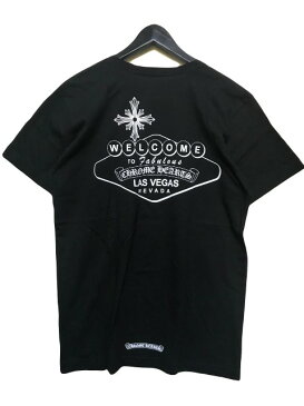 CHROME HEARTSクロムハーツWELCOME ラスベガス限定モデルTシャツ　BLACK