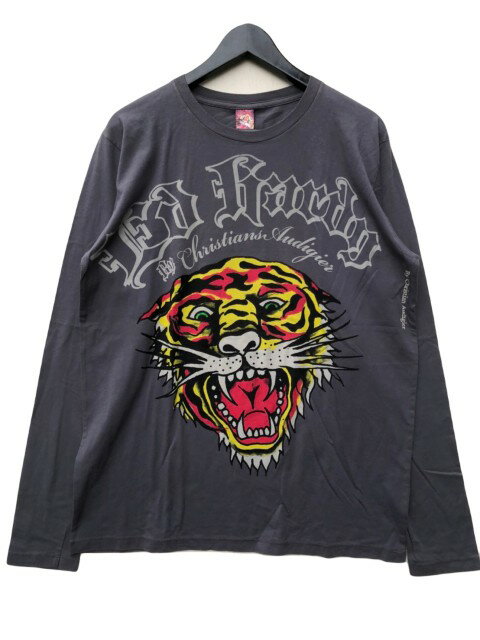 Rakuten - ED HARDYエドハーディーNEW TIGER ロンT　grey
