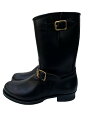 Y'2 LEATHERワイツーレザーエコホースエンジニアブーツ black EB-01