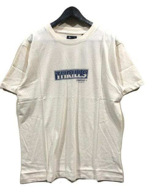 THRILLSスリルズFRIZ BLOCK Tシャツ　unbleached