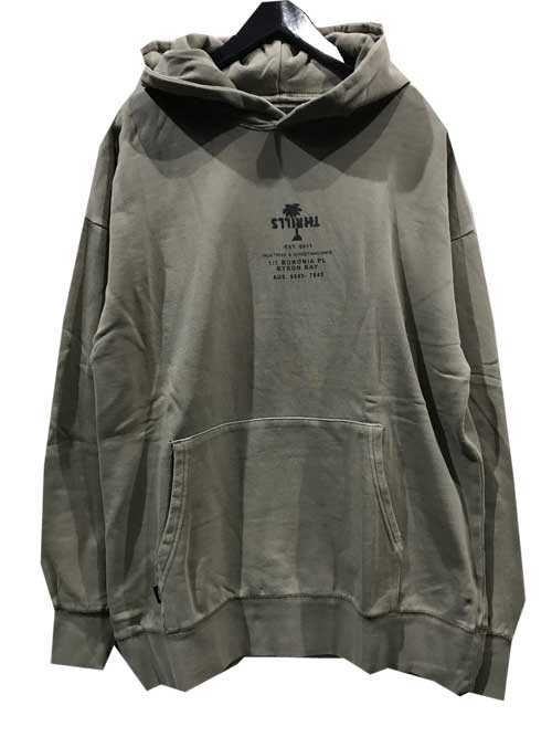 THRILLSスリルズTACTICS SLOUCH PULL ON HOOD　desert　パーカー