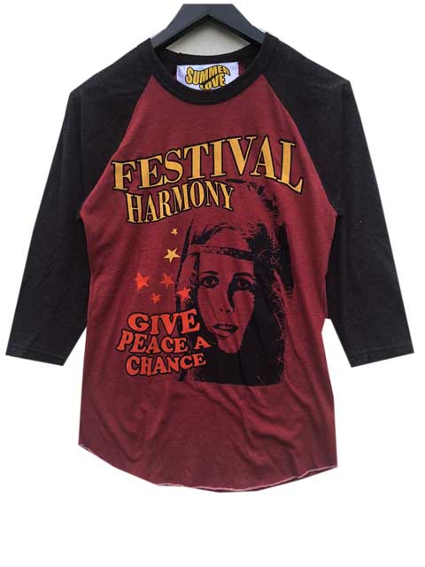 Rakuten - SUMMER LOVEFESTIVAL[red]サマーラブ7分丈ロンTEE