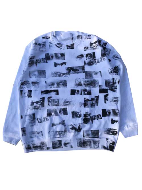 JACKSON MATISSEジャクソンマティスJIMMY'Z EYE'S クルースウェットwhite