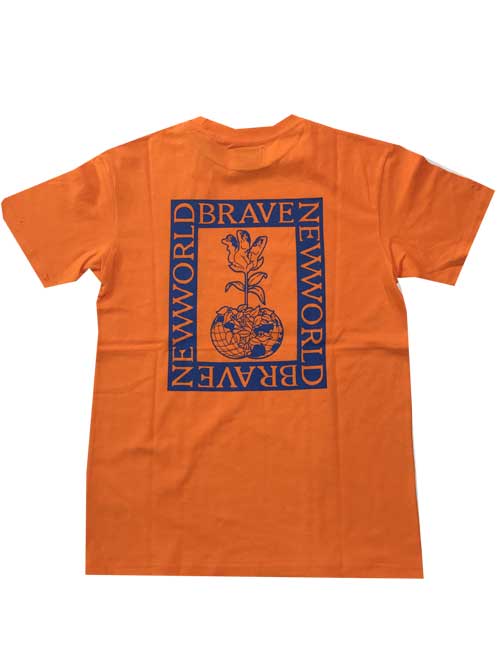 TCSSティーシーエスエス/クリティカルスライドBRAVE NEW WORLD TEE orange