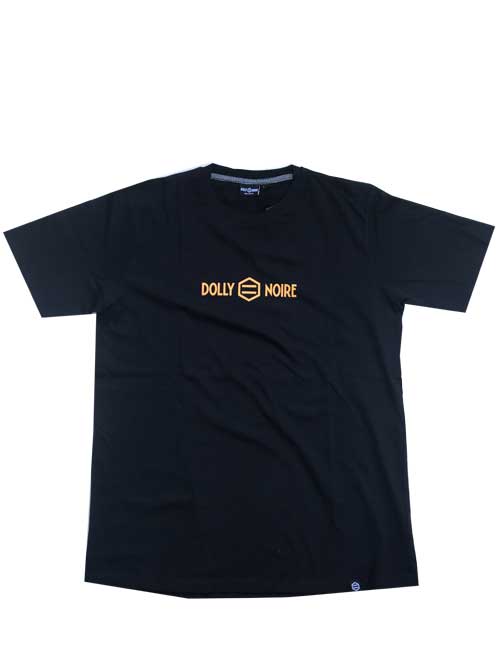 DOLLY NOIREドリーノアールLOGO CAPITAL　Tシャツblack