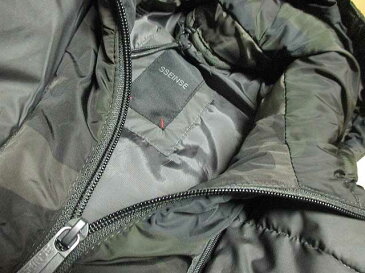 SSEINSEセンスフード取り外し可能ナイロンジャケット khaki