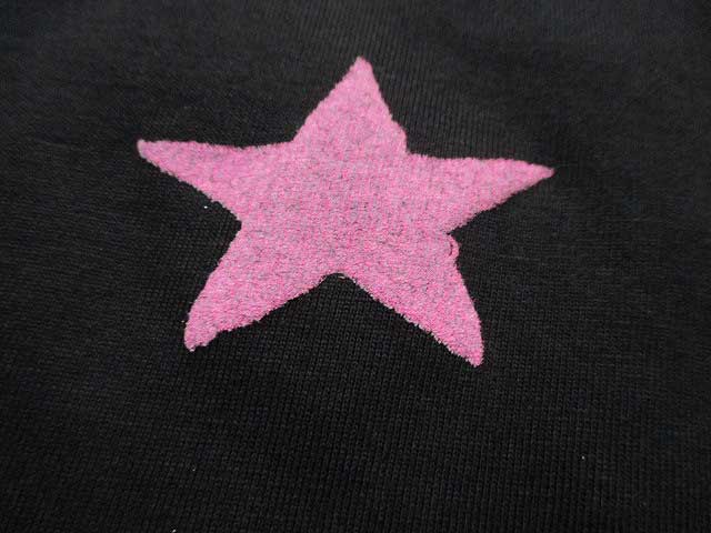 HOSUホス★Tシャツ　black/pink