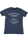 SSEINSEセンスKNOWLEDGE Tシャツ NAVY