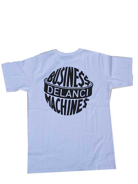 DELANCIデランシーBUSINESS MACHINES Tシャツ　white