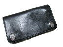 KING BABYキングベイビーBLACK LEATHER /SKULL SNAPS OVER LOGO(4)
