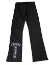 再入荷CHROME HEARTS/クロムハーツ WOMEN!S SWEAT PANTS 裾プリント(ポケットなし)　［BLACK］